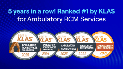 Best in KLAS, Ambulatory RCM Services